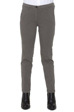 PANTALON VERDE MUJER FRED PERRY