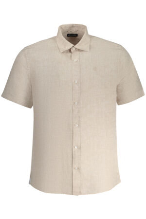 Camisa de manga corta North Sails para hombre, color beige