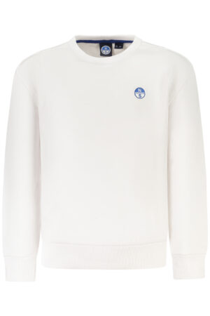 SUDADERA CON CREMALLERA PARA NIÑOS NORTH SAILS BLANCA