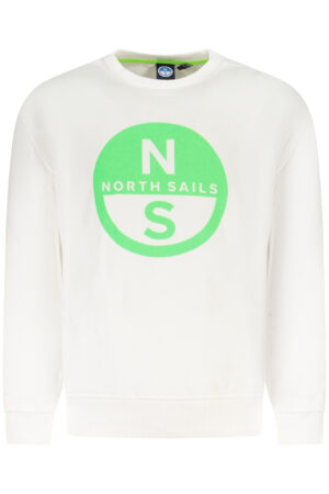 SUDADERA CON CREMALLERA PARA NIÑOS NORTH SAILS BLANCA