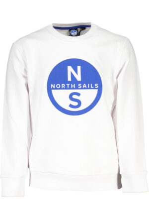 SUDADERA SIN CREMALLERA NORTH SAILS PARA NIÑO BLANCO