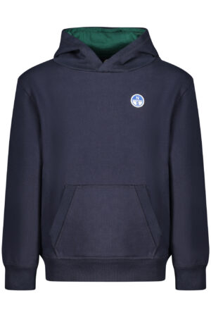 SUDADERA AZUL CON CREMALLERA PARA NIÑOS DE NORTH SAILS