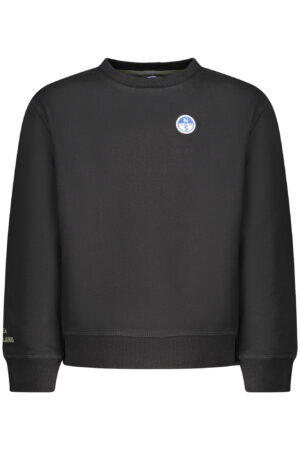 SUDADERA NEGRA CON CREMALLERA PARA NIÑOS DE NORTH SAILS