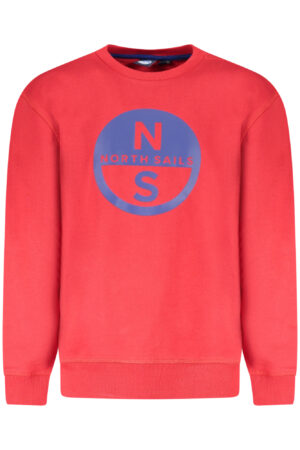 SUDADERA INFANTIL SIN CREMALLERA ROJA NORTH SAILS