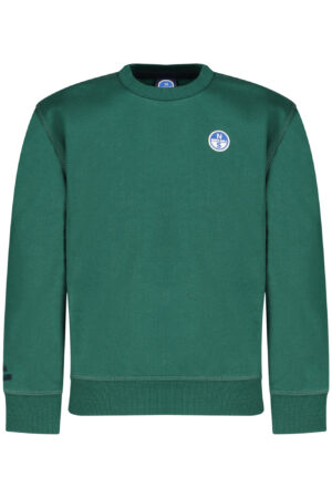 SUDADERA INFANTIL CON CREMALLERA NORTH SAILS, VERDE