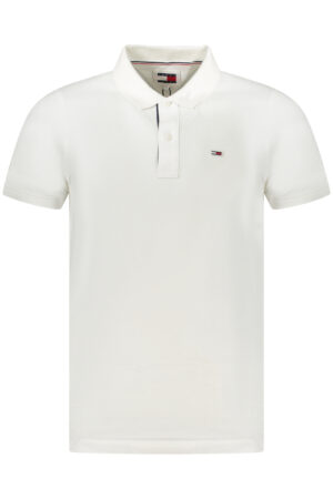POLO TOMMY HILFIGER MANGA CORTA HOMBRE BLANCO