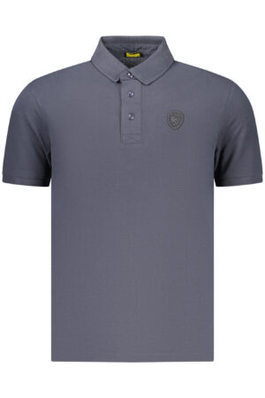 Polo de manga corta para hombre Blauer Apparel, azul.