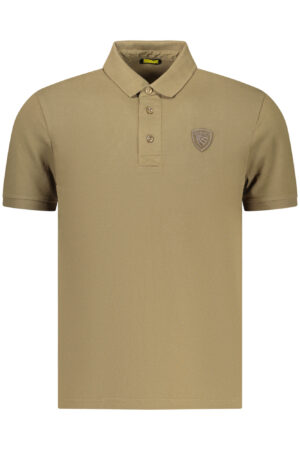 Polo de manga corta para hombre Blauer Apparel, color verde.