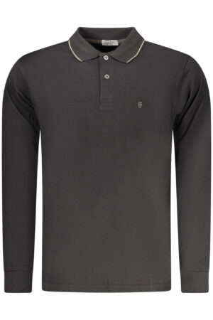 POLO DE MANGA LARGA PARA HOMBRE COVERI MOVING NEGRO