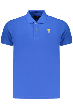 Camisa polo de manga corta para hombre, color azul marino.