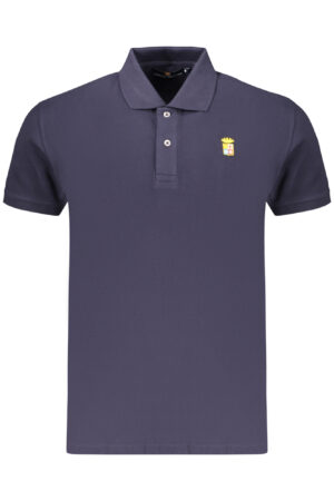Camisa polo de manga corta para hombre, color azul marino.