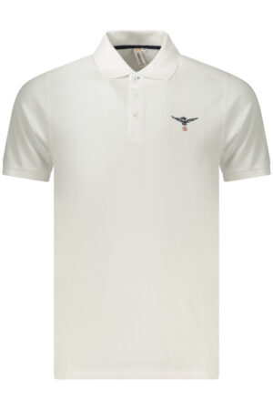 POLO DE MANGA CORTA PARA HOMBRE DE LA ACADEMIA MILITAR, BLANCO
