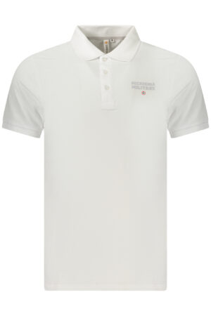 POLO DE MANGA CORTA PARA HOMBRE DE LA ACADEMIA MILITAR, BLANCO