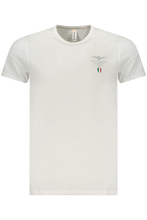 CAMISETA BLANCA DE MANGA CORTA PARA HOMBRE DE LA ACADEMIA MILITAR