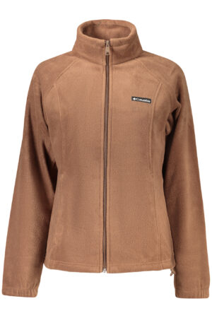 Sudadera marrón con cremallera para mujer de Columbia