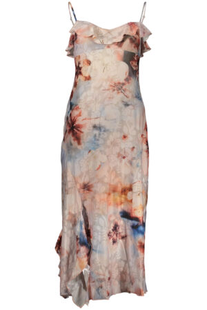 VESTIDO LARGO ROSA PARA MUJER DE DESIGUAL