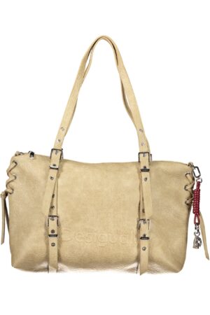 BOLSO BEIGE PARA MUJER DE DESIGUAL