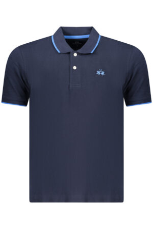 POLO DE MANGA CORTA PARA HOMBRE LA MARTINA, AZUL