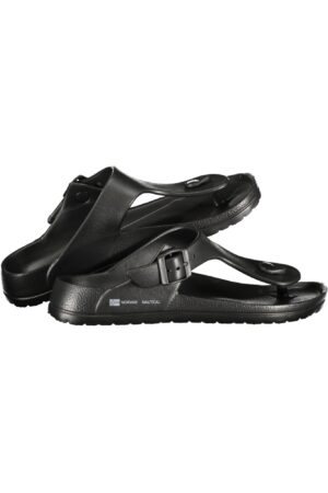NORUEGA 1963 CALZADO DE PANTUFLA NEGRO PARA HOMBRE