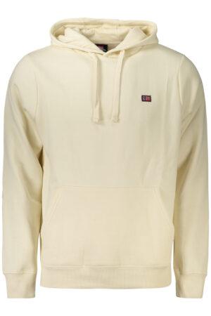 Sudadera blanca con cremallera para hombre, Noruega 1963
