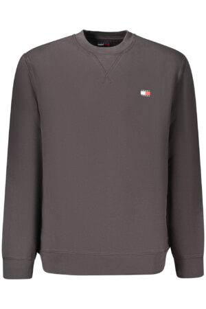 Sudadera negra con cremallera para hombre de Tommy Hilfiger