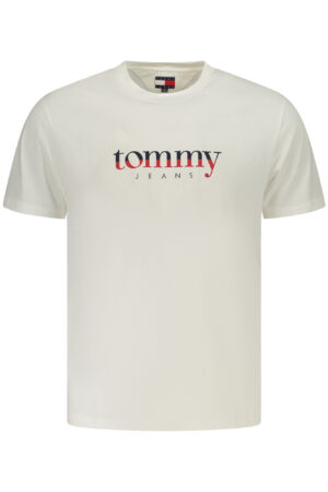 CAMISETA BLANCA DE MANGA CORTA PARA HOMBRE DE TOMMY HILFIGER